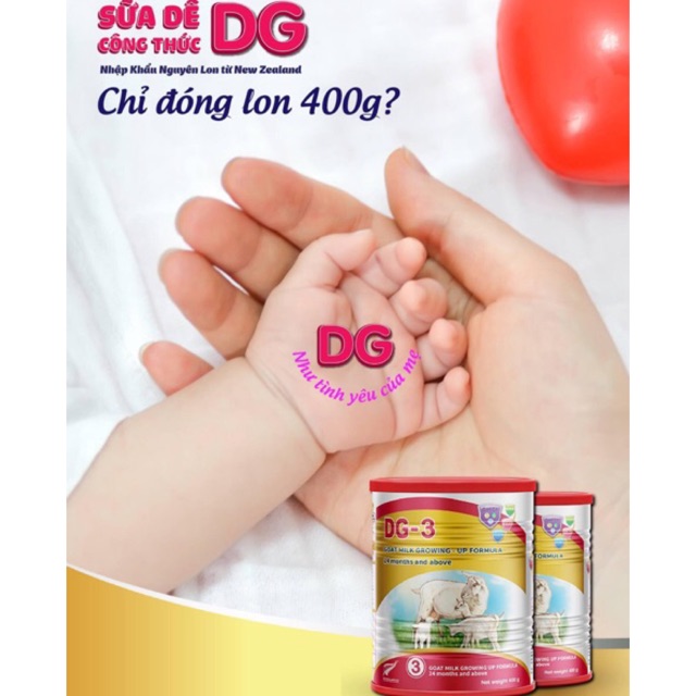Sữa dê DG 3 -400 g