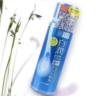 Nước Hoa Hồng Hada Labo Gokujun Whitening Lotion Rohto Dưỡng Trắng Nhật Bản 170ml - Màu Xanh | BigBuy360 - bigbuy360.vn