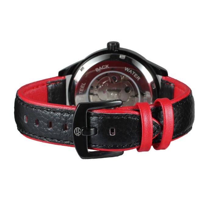 Đồng hồ nam Forsining A1 cơ lộ máy dây da kiểu dáng thể thao | BigBuy360 - bigbuy360.vn