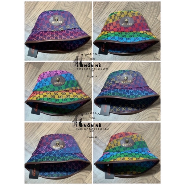 Nón bucket/ Mũ bucket logo Gucci 💯 Phối màu hot trend cho nam và nữ 🆘🔥