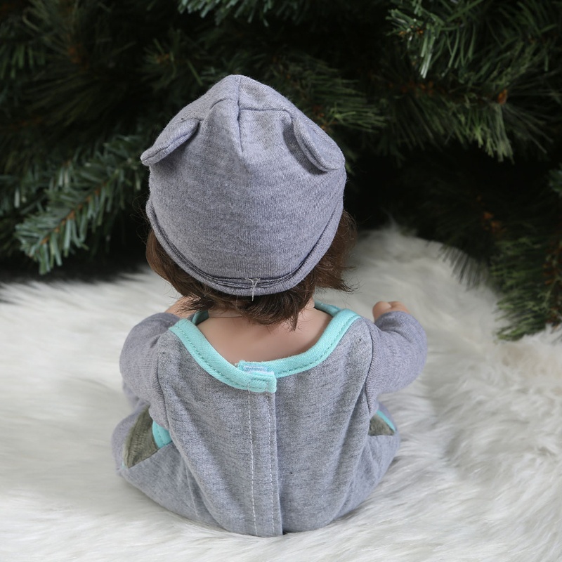 Búp Bê Đồ Chơi Như Thật 30cm Mềm Mại Có Tóc Rễ Sống Động Làm Bộ Sưu Tập Cho Trẻ Sơ Sinh