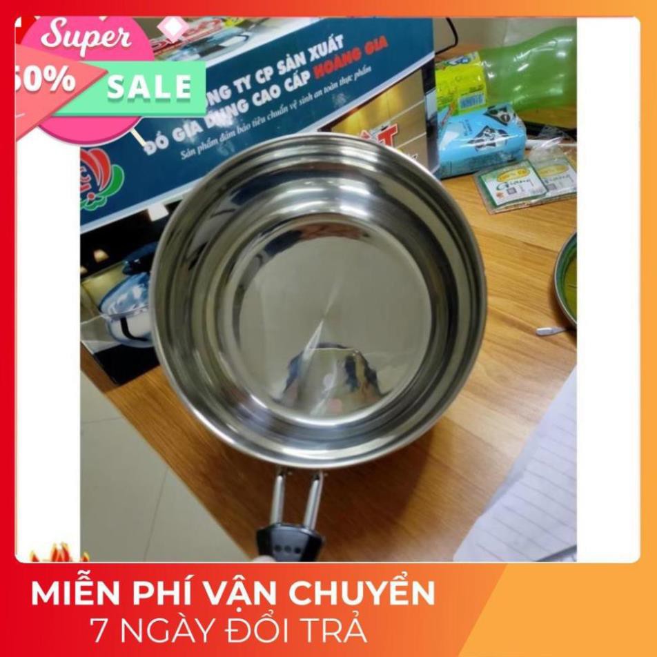 Nồi nấu bột , nấu cháo inox cho bé , đáy 2 lớp cao cấp ⚡️𝐌𝐢𝐞̂̃𝐧 𝐏𝐡𝐢́ 𝐒𝐡𝐢𝐩⚡️