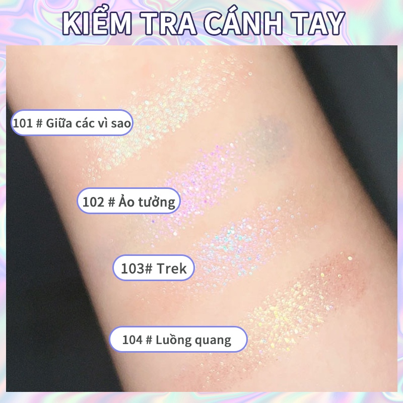 Phấn bắt sáng GECOMO độ bóng cao trang điểm long lanh