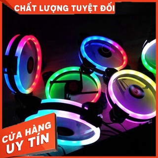 [HDMusictechnology] Bộ 6 FAN RBG 12 cm tặng remote và hub chạy led 2 vòng