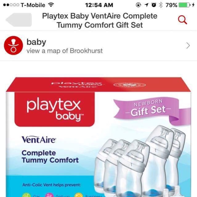 Set 5 bình sữa Playtex