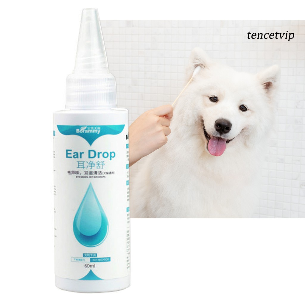 Dung dịch Tencevip 60ml giúp khử mùi hôi tai cho thú cưng hiệu quả