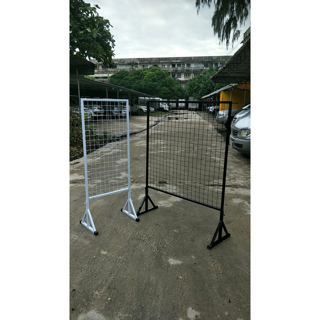 Khung lưới có chân ( loại bánh xe) - ( loại không chân) treo phụ kiện 0.5X1M4 [ FREE SHIP-RẺ] tặng 10 móc cài lưới