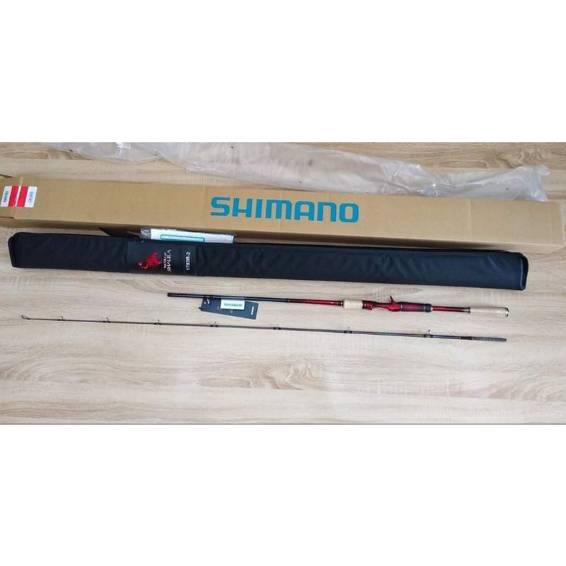 Cần Câu Cá Shimano 2018 World Shaula 1703R-2 - 2.13m - Máy Ngang