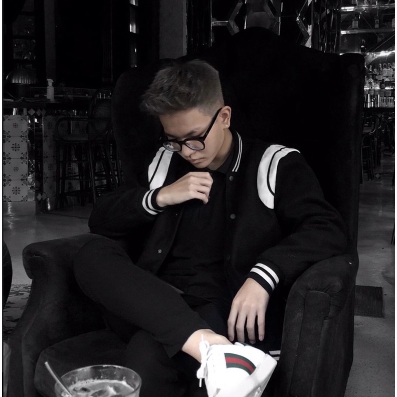 Áo bomber nỉ TEDDY bóng chày unisex (gin store)