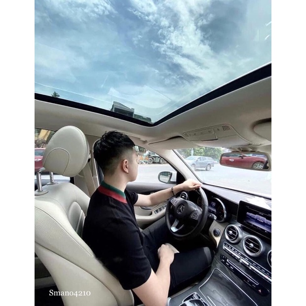 (MÂU MỚI)ÁO POLO NAM TRƠN PHỐI CỔ HAI MÀU ĐEN TRẮNG,DỄ PHỐI ĐỒ | BigBuy360 - bigbuy360.vn