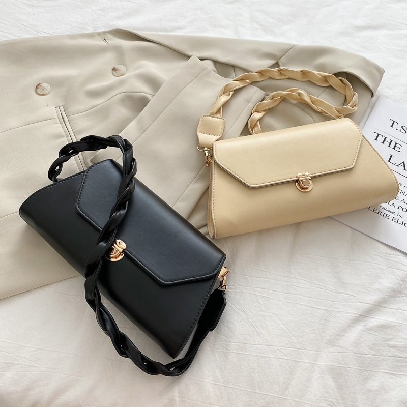 Túi Đeo Chéo JASMIN NOIR Hình Vuông Thiết Kế Đơn Giản Phong Cách Cổ Điển Cho Nữ
