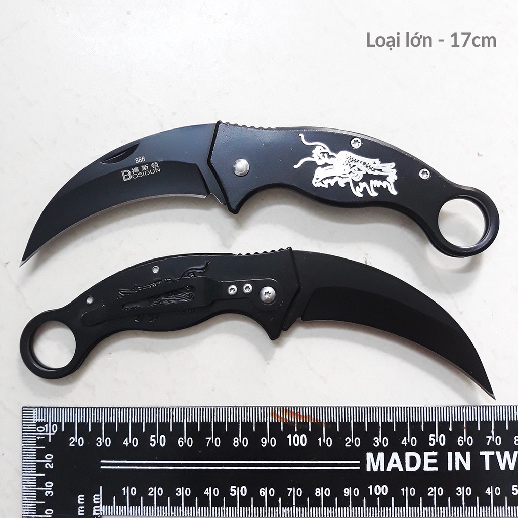 Dao Phượt Gấp Karambit Bỏ túi Du lịch Gọt hoa quả siêu tiện lợi | WebRaoVat - webraovat.net.vn