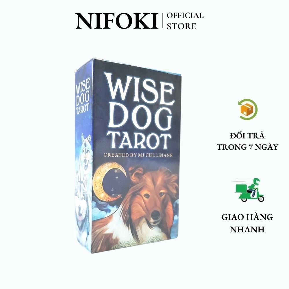 Bộ bài Wise Dog Tarot Nifoki Size Thường B3