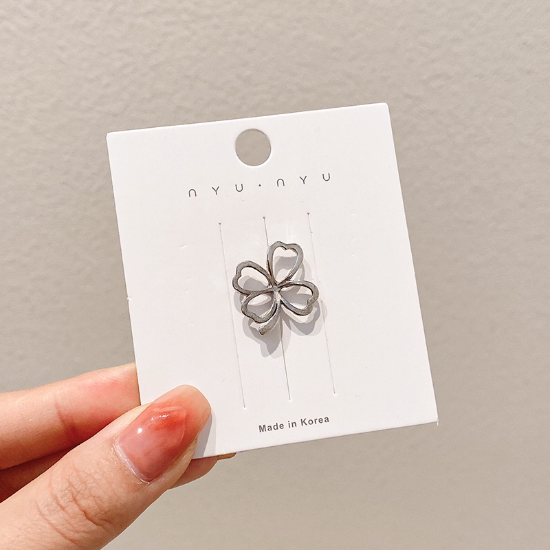 Ghim Cài Áo Đính Đá Nhỏ Nhắn Phong Cách Hàn Quốc Mới Cho Nữ