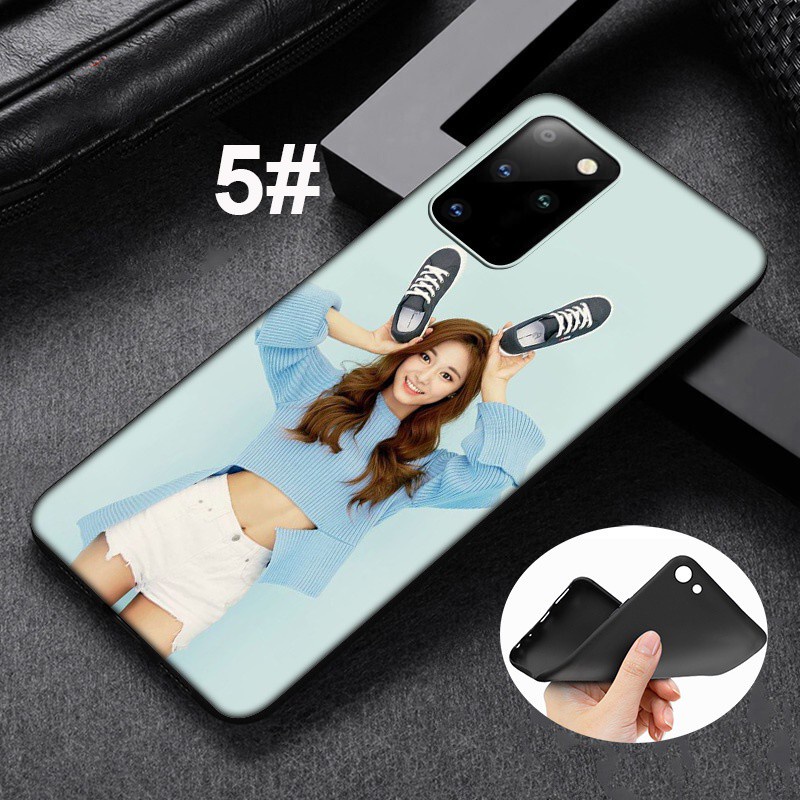 Samsung Galaxy S10 S9 S8 Plus S6 S7 Edge S10+ S9+ S8+ Soft Silicone Cover Phone Case Casing 159LQ Tzuyu twice