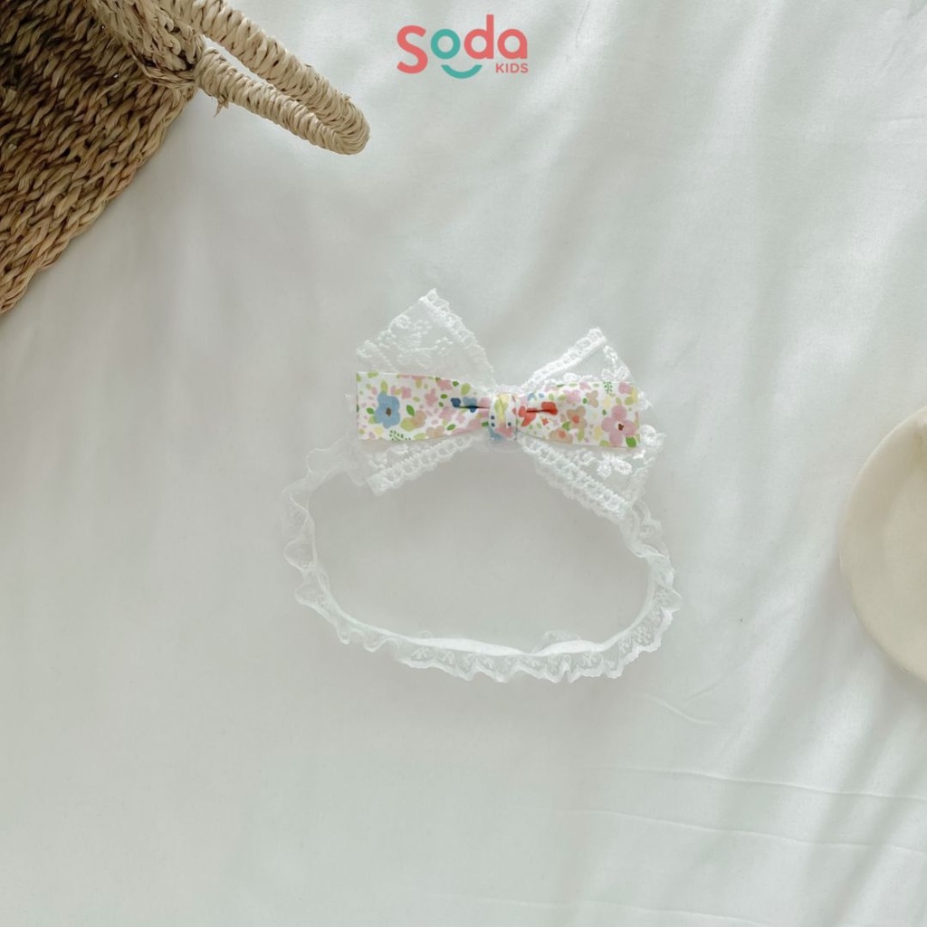 Băng đô bé gái nơ và vương miện 4 mẫu (Ảnh thật)