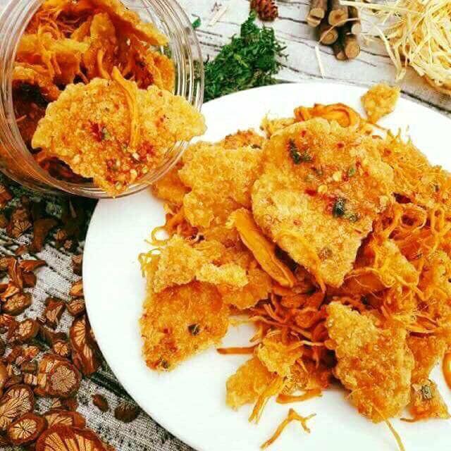 200gr cơm cháy lắc khô gà