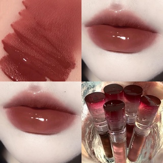  Son Môi Oulesong Dạng Lỏng Chống Thấm Nước Trong Suốt 6 Màu Tiện Dụng