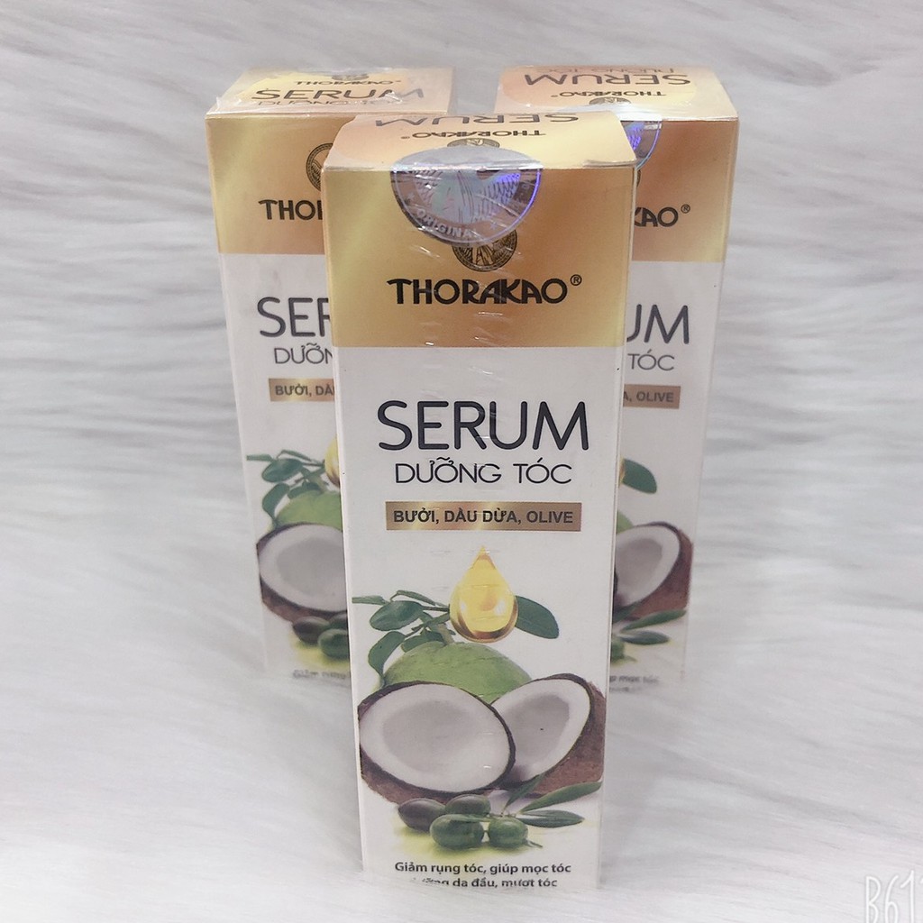 Serum dưỡng tóc Thorakao kích thích mọc tóc, nuôi dưỡng phục hồi tóc hư tổn 75ml