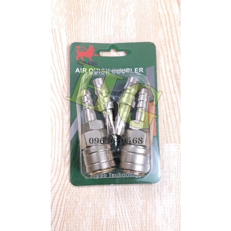 Khớp Nối Nhanh Đuôi Chuột Nhật 8mm 10mm 12mm Hàng Cao Cấp (Ảnh Thật)