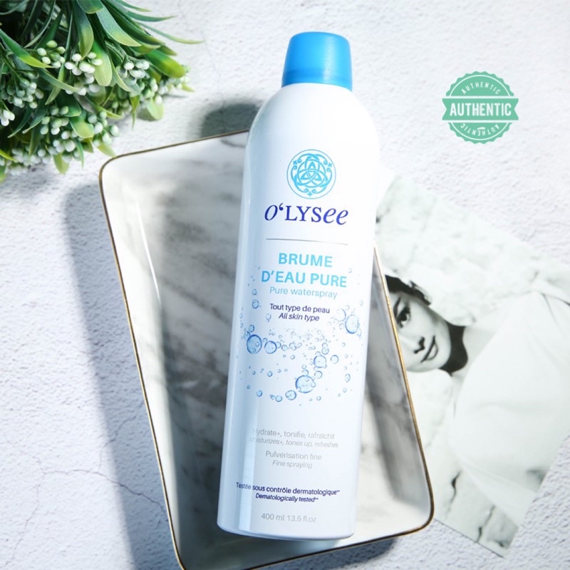 Xịt khoáng dưỡng da OLysee Pure Waterspray Pháp 400ml