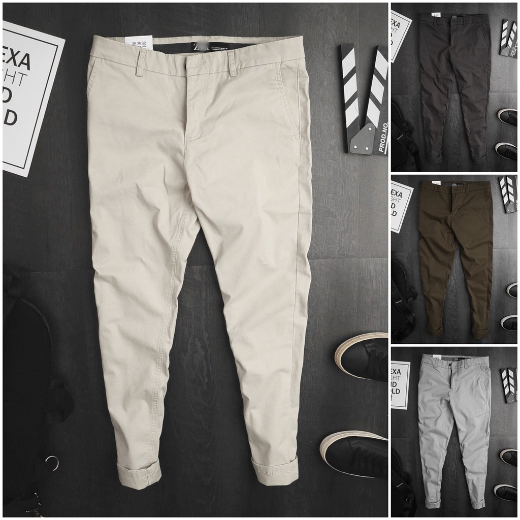 Quần kaki nam co giãn dễ chịu xu hướng năm nay 📌 SLIMFIT 📌  6 màu nam tính cực men 📌