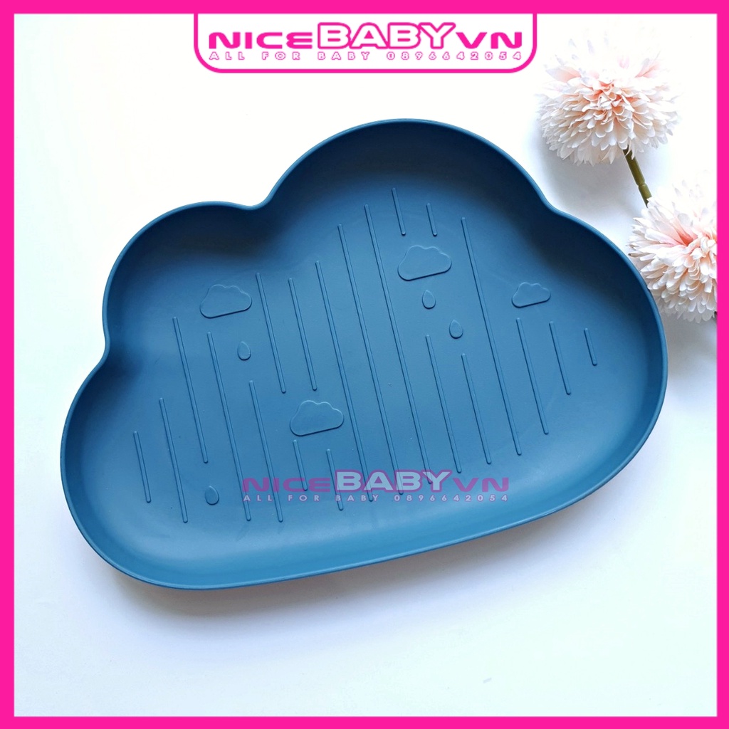 Bát Ăn Dặm Gốm Sứ Kiểu Nhật Màu Xanh Dương Dụng Cụ Ăn Dặm Cho Bé Nicebabyvn