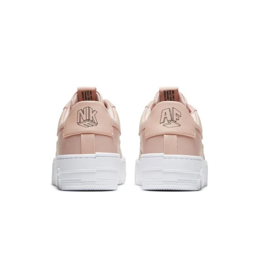 (AUTHENTIC 100%) Giày Sneaker Thể Thao NIKE Wmns Air Force 1 'Pixel Particle Beige' CK6649-200 Chính Hãng 100%