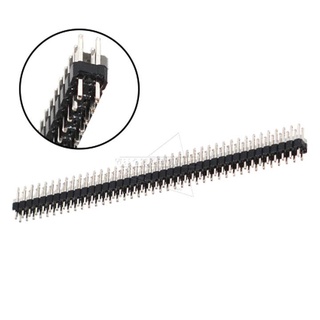 Jump Đực Đôi 2.54mm 2x40P Loại Thẳng