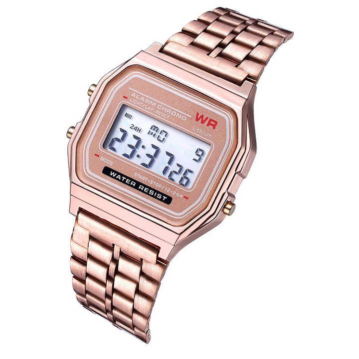 Đồng hồ đeo tay Dotime nam nữ WR unisex dây hơp kim cao cấp ZO51