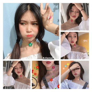 Choker Hoa Màu Sắc - TS1123