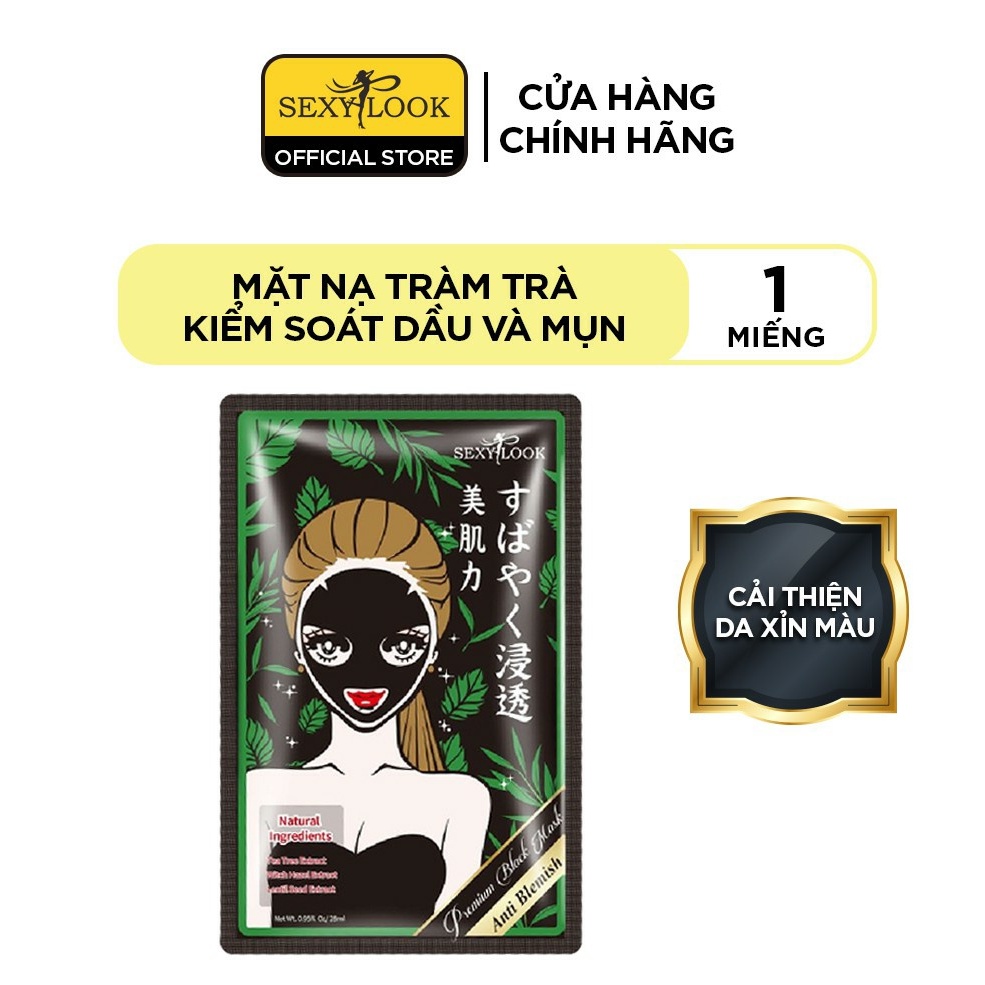 Combo Tràm trà kiềm mụn - Cấp ẩm cấp tốc 8 phút sự kết hợp hoàn hảo giữa Mirae với Sexylook 20g/miếng | Thế Giới Skin Care