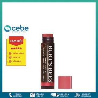 Son dưỡng môi có màu Burt’s Bees Rose Tinted Lip Balm