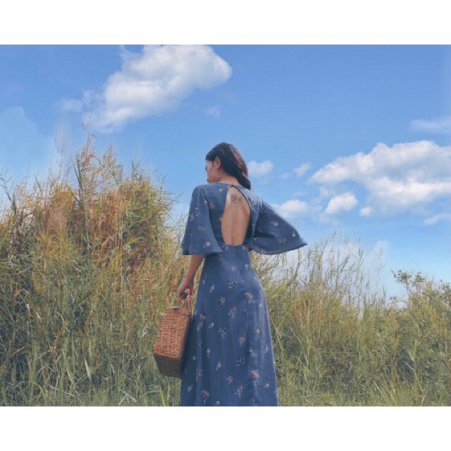 Đầm Maxi Cánh Tiên Hở Lưng (4 MÀU) | BigBuy360 - bigbuy360.vn