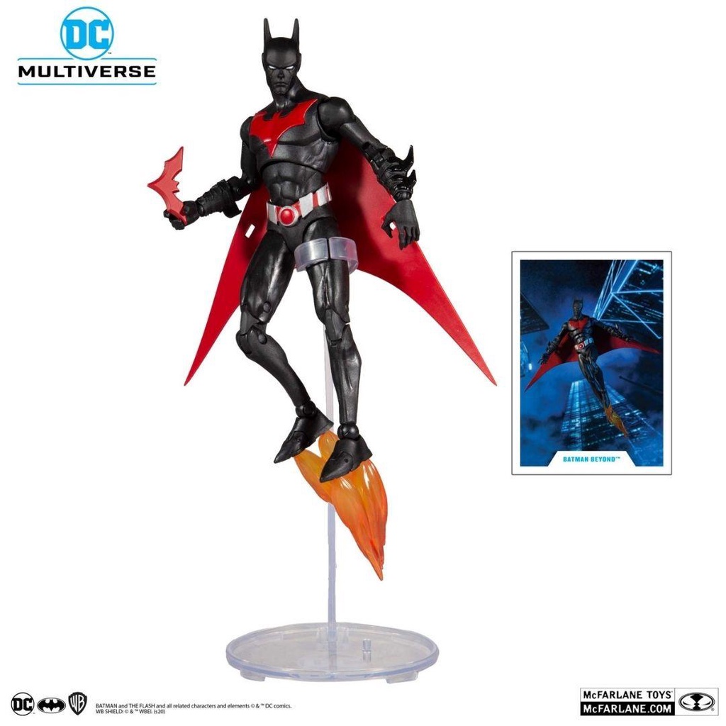 Mô hình DC Multiverse Batman 18cm Batman Beyond McFarlane Mô hình có khớp Nhựa PVC, ABS CHÍNH HÃNG MỸ DCMF20