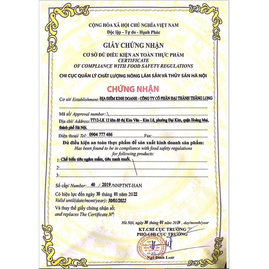 Hạt tiêu xanh ngâm mắm ớt Xiêm, uy tín tại Hà Nội