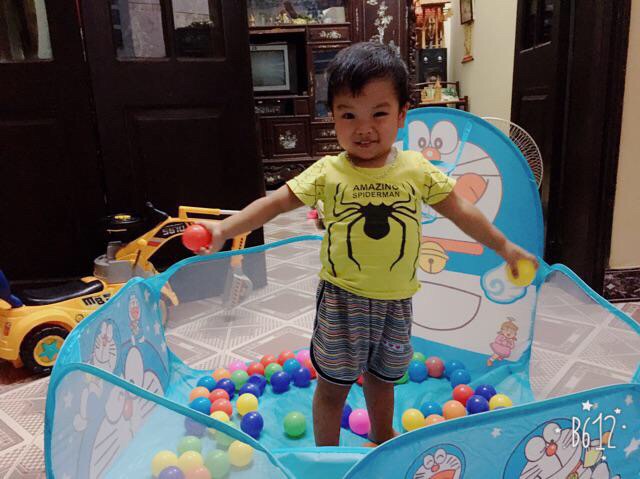 Lều bóng kèm 100 bóng