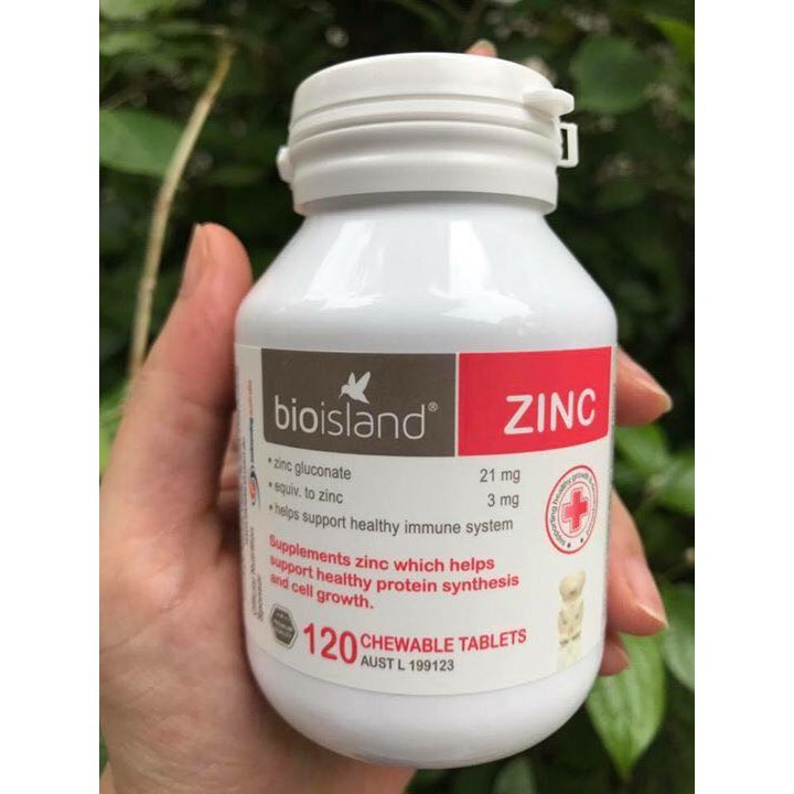 Kẽm Bio Island Zinc cho trẻ từ 1-12 tuổi