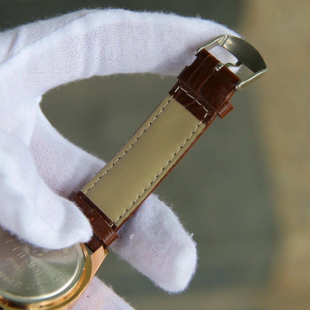 Đồng hồ nam chính hãng PAGINI lộ máy PADN2233X dây da cao cấp có kim dạ quang - Bảo hành 12 tháng