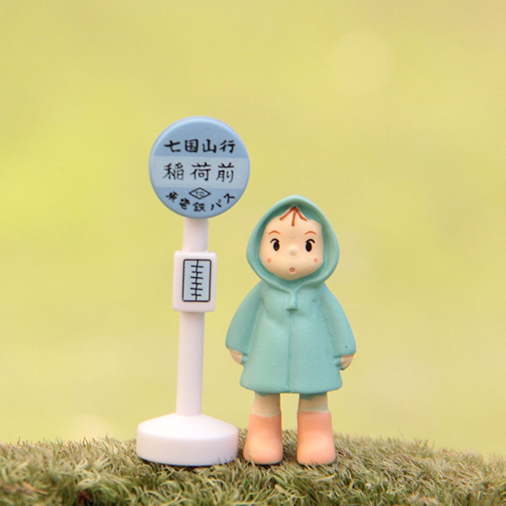 Mô hình nhân vật Totoro bằng PVC dùng để trang trí xe hơi/ sân vườn