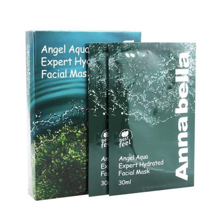 Hộp 10 gói Mặt nạ tảo biển Annabella Thái lan- mẫu mới