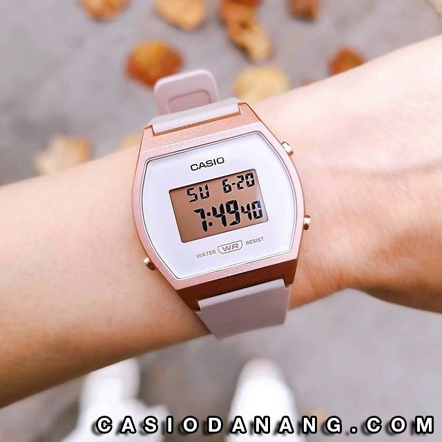Đồng hồ nữ dây nhựa Casio chính hãng Anh Khuê LW-204-4ADF (35mm)