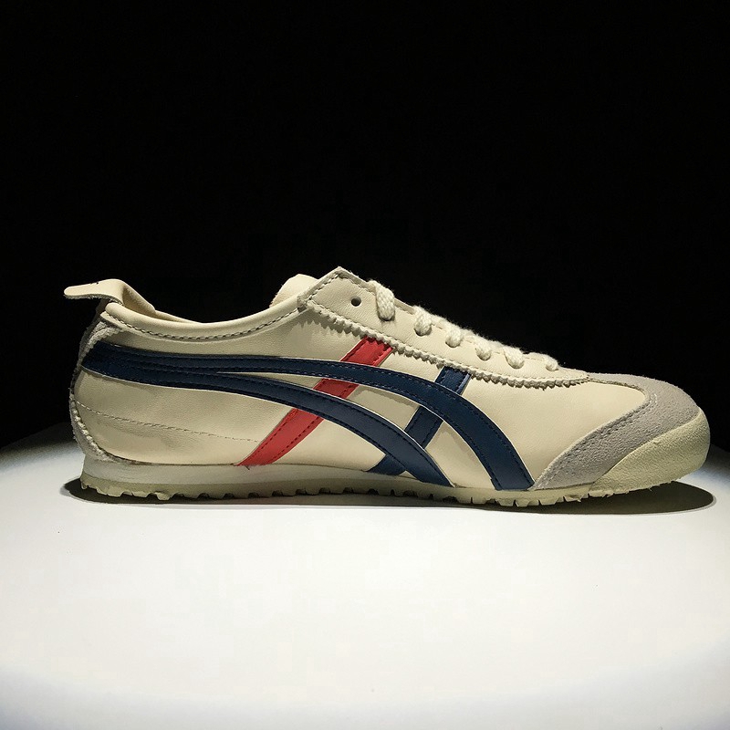 Chính hãng Onitsuka Tiger MEXICO 66 Giày thể thao thông thường Asics Đàn ông Phụ nữ Giày Unisex Chất lượng hàng đầu :