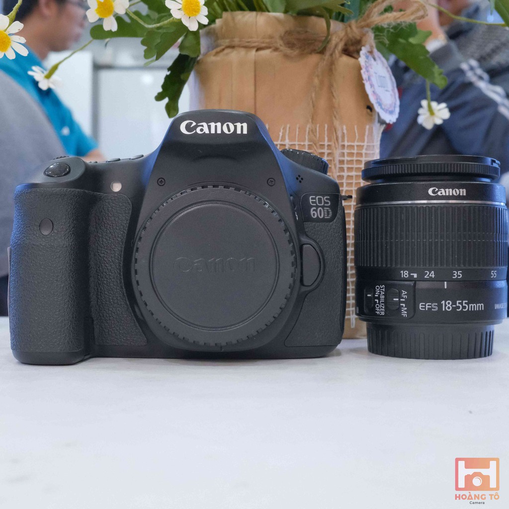 Máy ảnh Canon 60D kèm lens KIT 18-55 cũ