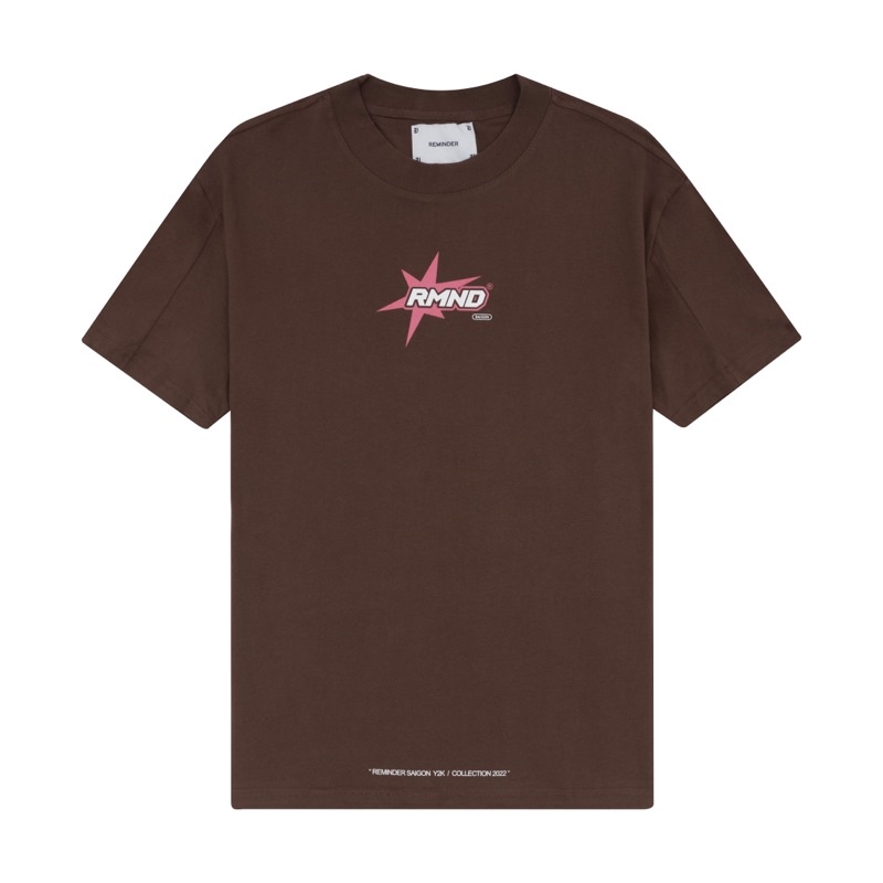 ÁO THUN REMINDER BASIC LOGO Y2K - 4 MÀU