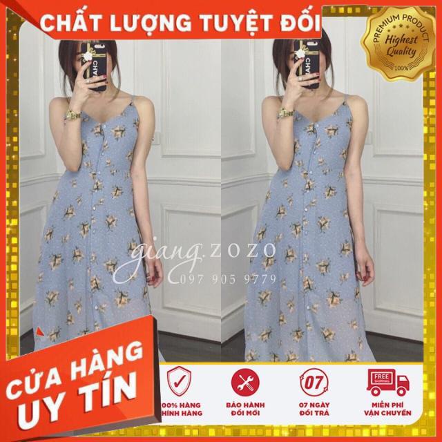 [Tặng Mã 70K – Hàng Chính Hãng] Váy hoa lụa