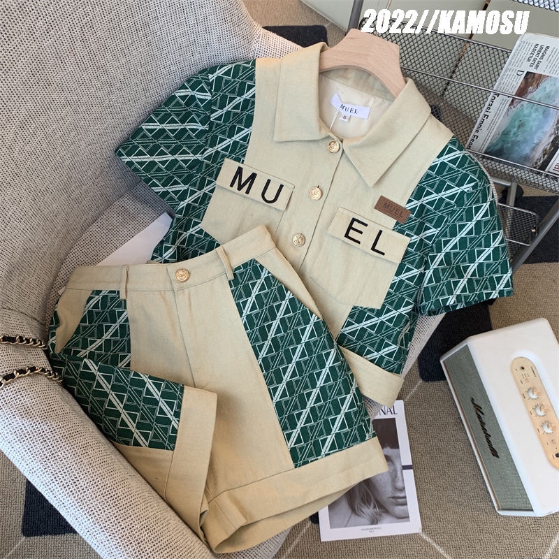 Set Quần Áo Denim Thời Trang Hè 2022 Năng Động Cho Nữ