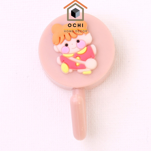 Móc treo dán tường, móc treo đồ hoạt hình ochihome