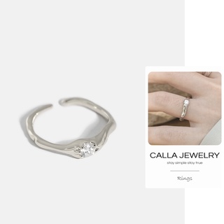 Zirconia Ring | Nhẫn bạc mặt đá sang chảnh Calla Jewelry l R006