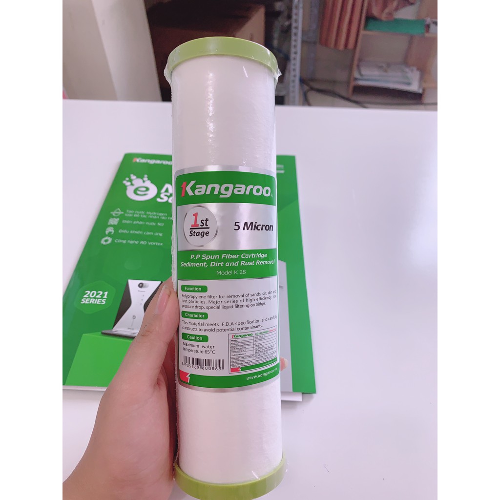 [CHÍNH HÃNG] Bộ lõi lọc thô 123 chính hãng Kangaroo | BigBuy360 - bigbuy360.vn